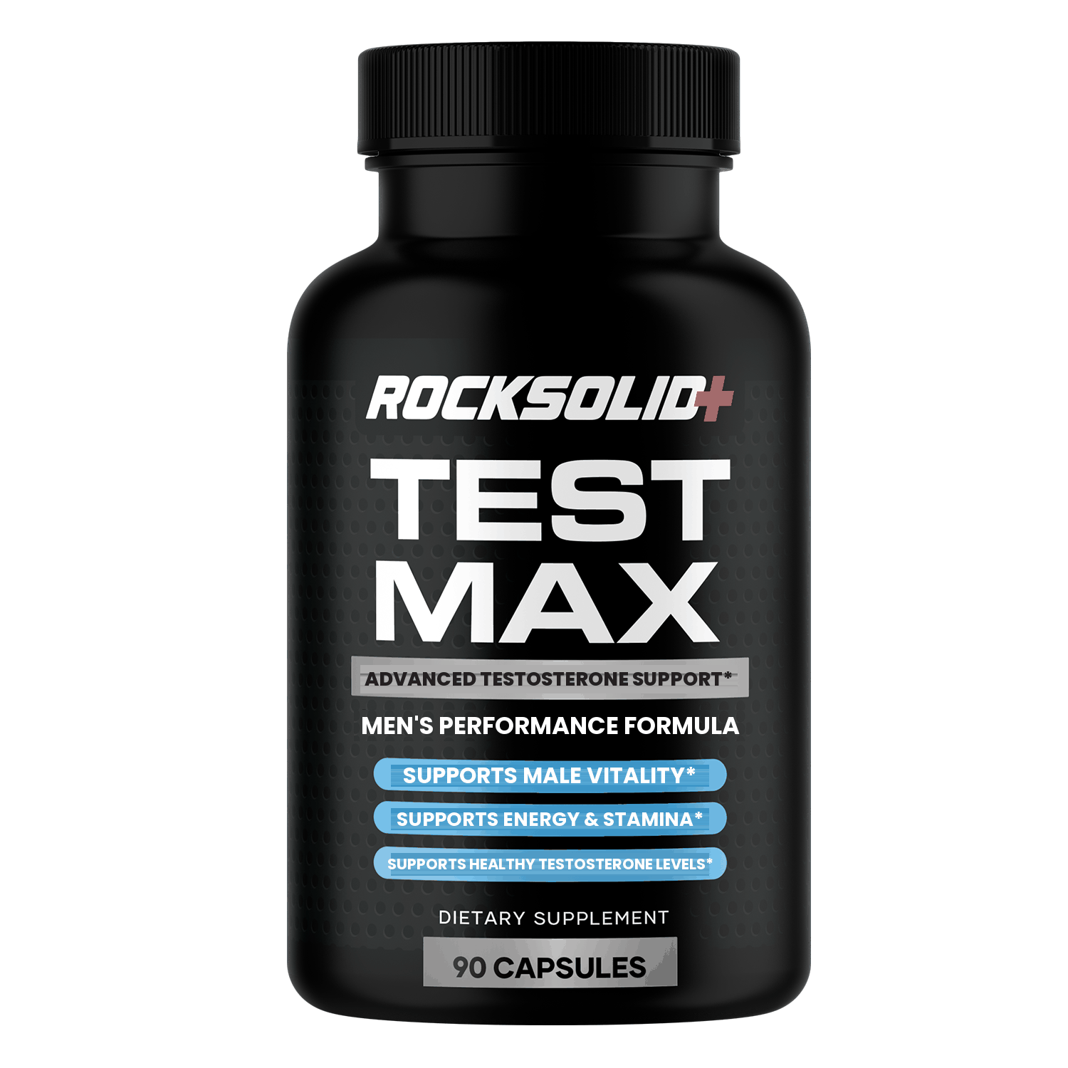 TEST MAX bottle, Advanced Testosterone Support formula